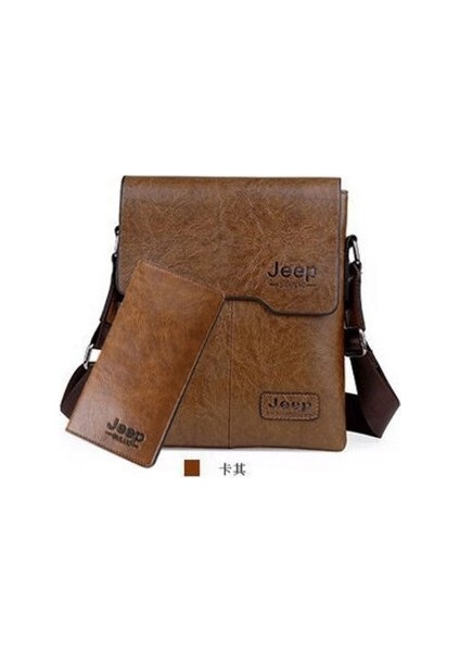 Jifen - Hb Erkek Çapraz Iş Küçük Omuz Çantası (Yurt Dışından)