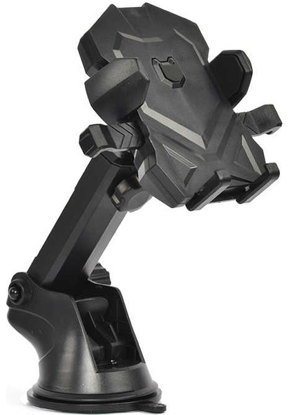 Araç Içi Telefon Tutucu 360 Derece Rotasyon Ayarı, Güçlü Yapışkan Vakum Ile Sağlam Sabitleme Sistemi