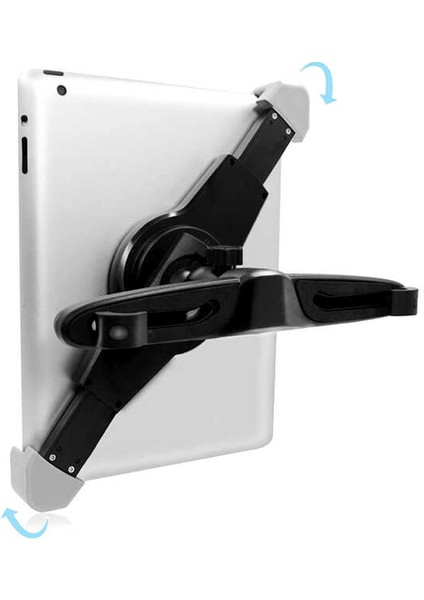 Ipad Samsung Xiaomi Huawei Için Araba Araç Içi Arka Koltuk Tablet Telefon Tutucu 14-25CM Genişlik fiyatları
