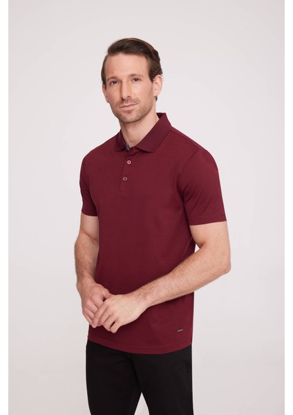 Erkek Bordo Polo Yaka TShirt fiyatları