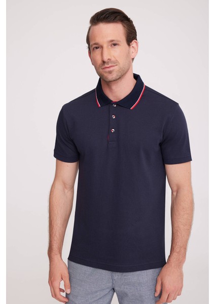 Erkek Lacivert Polo Yaka T-Shirt fiyatları