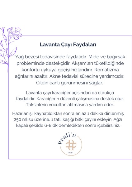 Lavanta Bitki Çayı