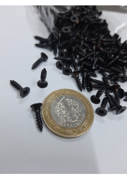 SUNTA VİDASI 3X13 MM 100 ADET SİYAH