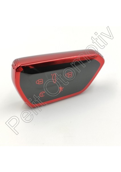 Skoda Octavia A8 2021+ Anahtar Kılıfı Süperlüx Kırmızı (Parlak) modelleri