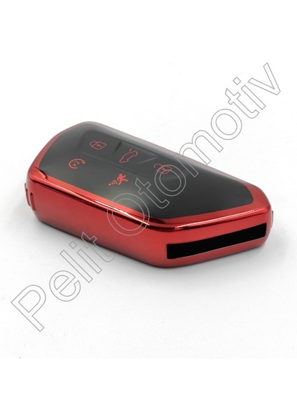 Skoda Octavia A8 2021+ Anahtar Kılıfı Süperlüx Kırmızı (Parlak) fırsatları