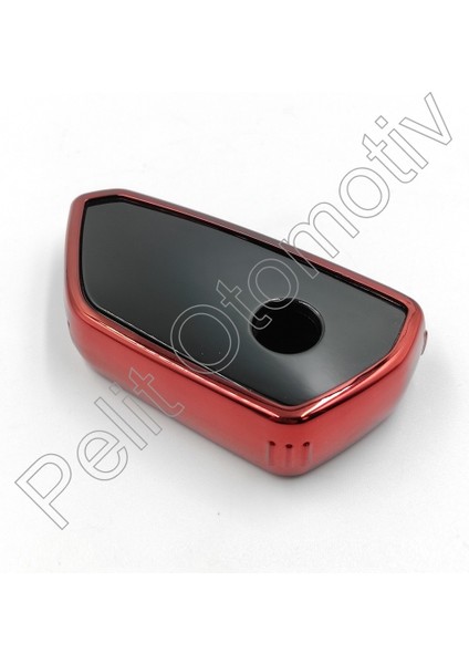 Skoda Octavia A8 2021+ Anahtar Kılıfı Süperlüx Kırmızı (Parlak) indirimleri