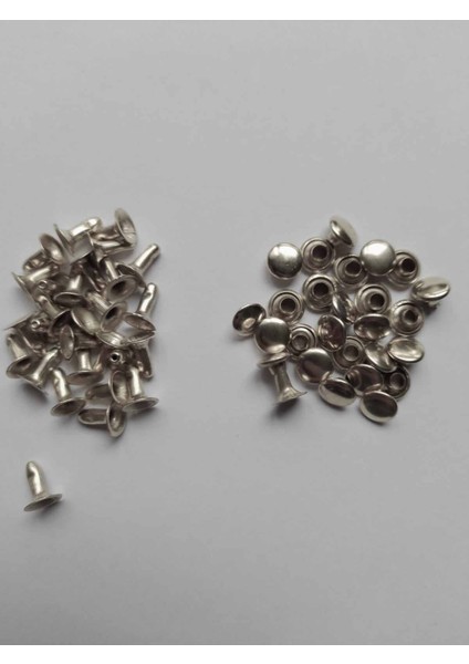 6 Mm Nikel Perçin Rivet 1000 Adet Leathercraft Deri Hobi Ürünleri