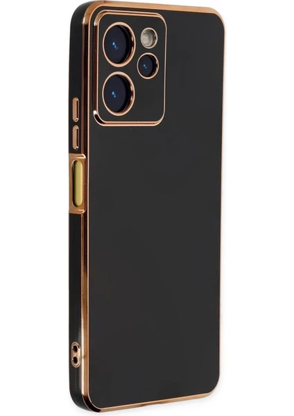 Xiaomi Poco X5 Pro Kılıf Olive Plated Siyah