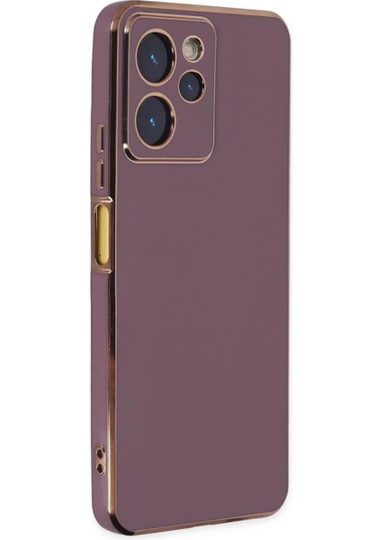 Xiaomi Poco X5 Pro Kılıf Olive Plated Lila