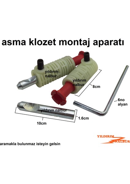 Asma Klozet Montaj Aparatı Gömme Rezervuar Klozet Montaj Aparatı