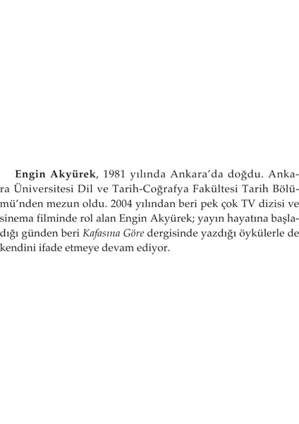 Zamansız - Engin Akyürek
