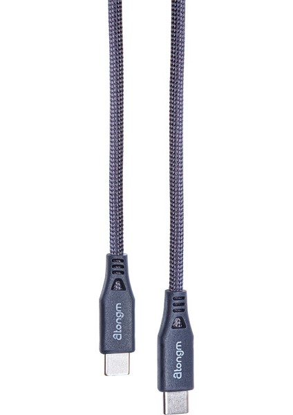 Type-C To Type-C Kablo 9A/60W Hızlı Şarj Kablosu Örgülü Kırılmaz Kablo ( Akıllı Çip Teknolojili
