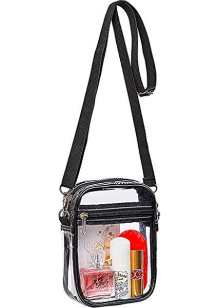 Jifen - Hb Şeffaf Omuz Pvc Su Geçirmez Messenger Çantası (Yurt Dışından)
