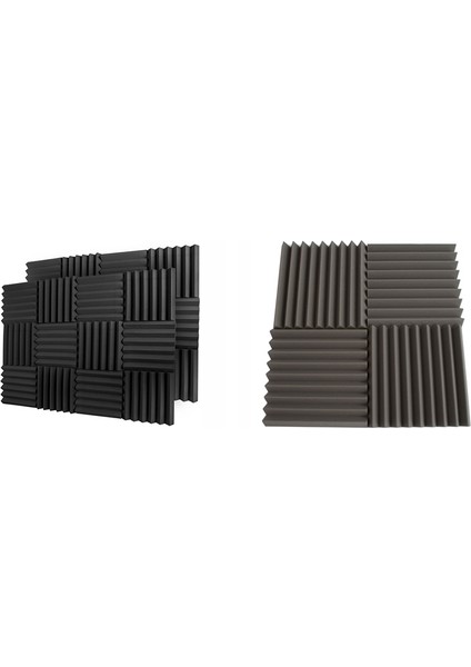 Zigzag Akustik Ses Yalıtımı Süngeri 40MM 100X100