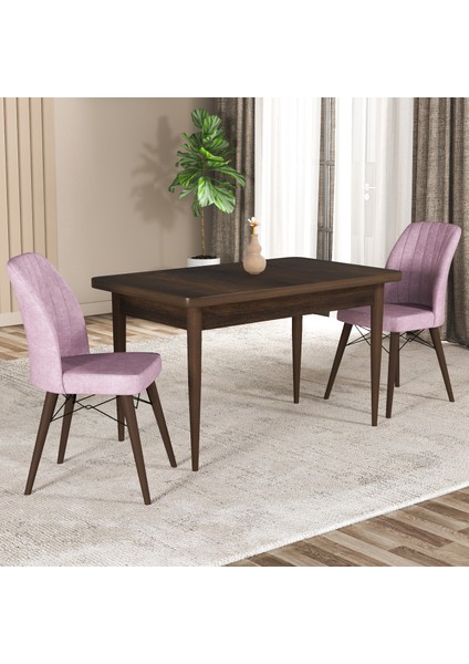 Hestia Serisi Mdf Mutfak-Salon Masa Sandalye Takımı (2 Sandalyeli)