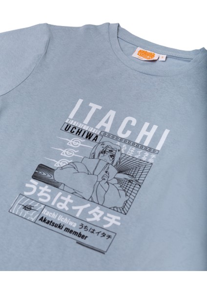 Itachı Uzumaki Naruto Erkek Tshirt 1280182-Mavi