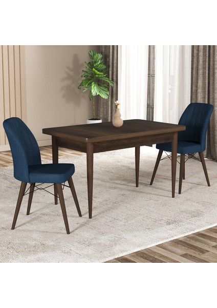 Hestia Serisi Mdf Mutfak-Salon Masa Sandalye Takımı (2 Sandalyeli)