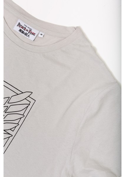 Attack On Tıtan Japon Dizayn Giyimod Erkek Tshirt 1230478-GRİ fiyatları