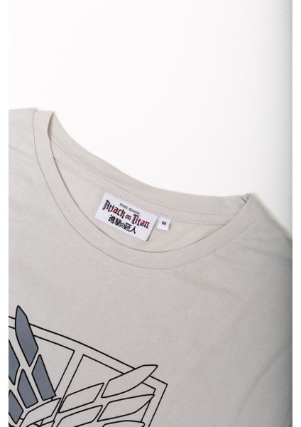 Attack On Tıtan Japon Dizayn Giyimod Erkek Tshirt 1230478-GRİ modelleri