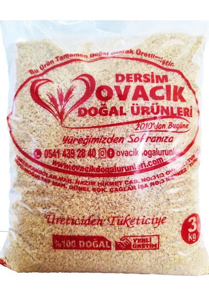 YERLI EV BULGURU (3KG)