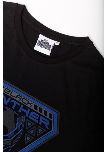 Marvel Black Panther Giyimod Erkek Tshirt 1133498-SİYAH fiyatları