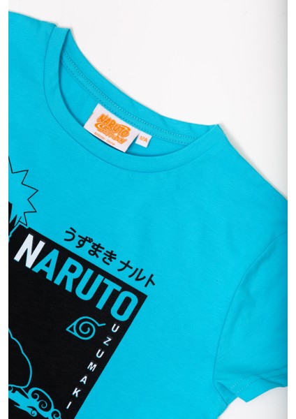 Naruto Nınja Çocuk Tshirt 1180371-Mavi