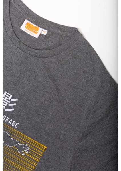 Naruto Uzumaki Hokage Tshirt 1280181-ANTRASİT fiyatları