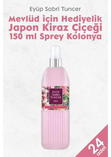 Japon Kiraz Çiçeği Kolonyası 150 ml x 24 Adet
