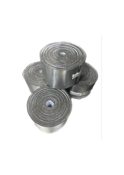 Kauçuk Bant Oto Ses Yalıtımı 6mm Alüminyum Folyolu 20 cm x 10 Metre fiyatları
