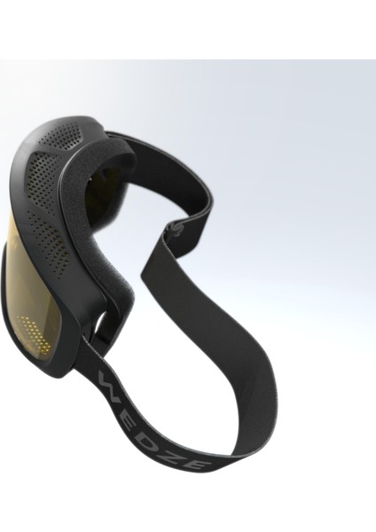 Wedze Yetişkin Kayak Snowboard Maskesi - Kötü Havalar - Siyah - G100 S1 fırsatları