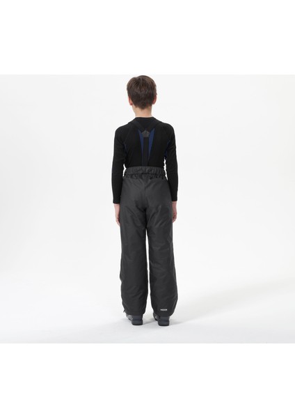 Wedze Çocuk Su Geçirmez Sıcak Tutan Askılı Kayak Snowboard Pantolonu - Gri - 100 fiyatları