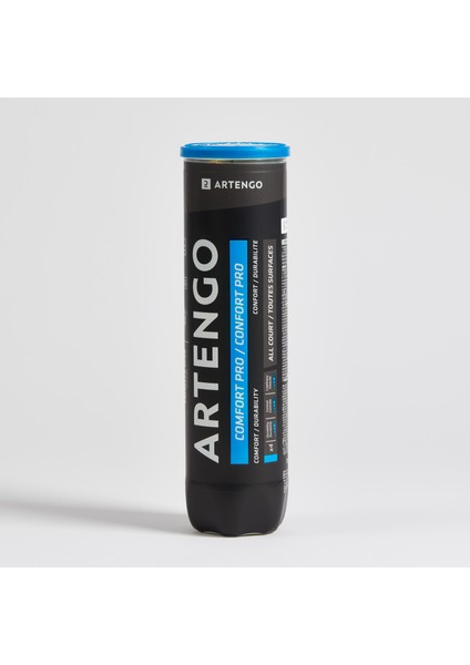 Artengo Tenis Topu - 4 Adet - Sarı - Çok Işlevli - Confort Pro fırsatları