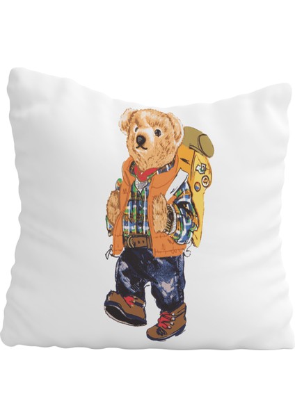 Lyn Home & Decor Kampçı Teddy Kırlent Kılıfı