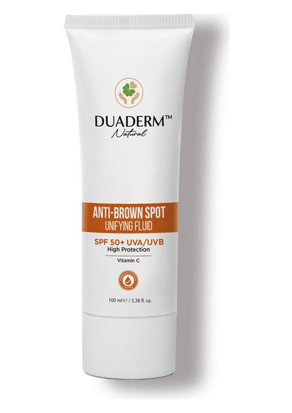 Leke Karşıtı Yüksek Koruma Anti-Brown Vücut Güneş Kremi Spf 50+ (Vitamin C + Uva UVB)100ML