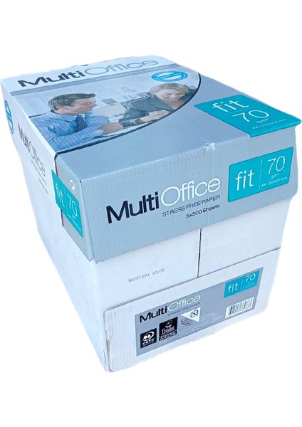 Multi Office A4 70 Gr/m² Fotokopi Kağıdı 500'lü 5 Paket