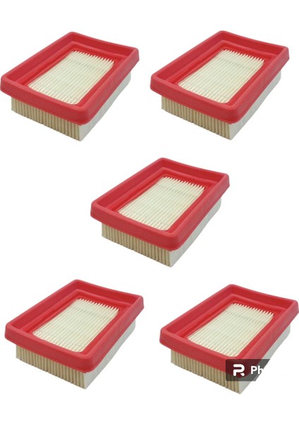 Oleo-Mac 753/453-EFCO 755/8550/8535 Motorlu Tırpan Hava Filtresi 5'li Set