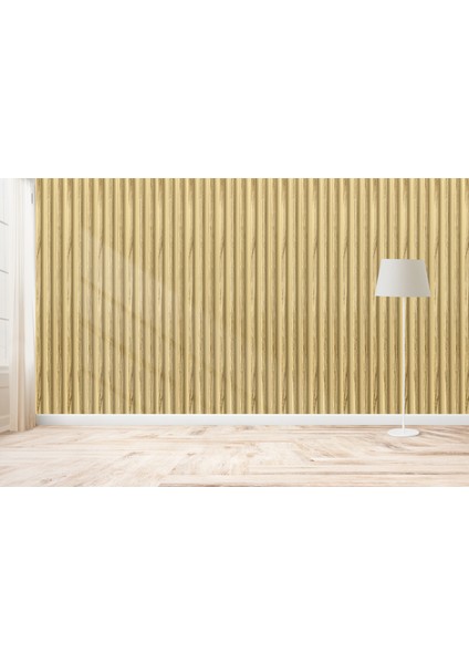 Pvc Lambiri Duvar Kaplama Paneli Akçaağaç Rengi