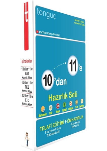 Muhtelif Tonguç 10'Dan 11'E Hazırlık Seti