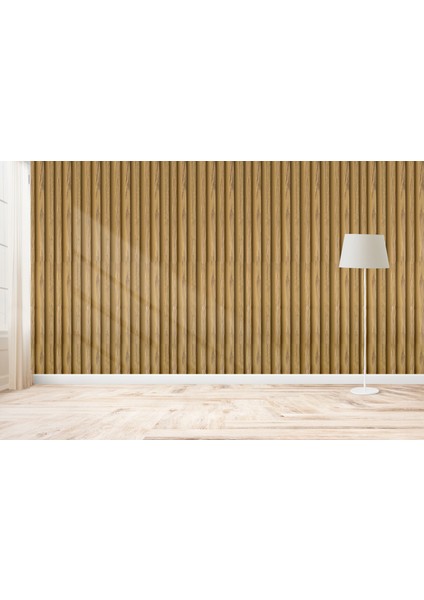 Pvc Lambiri Duvar Kaplama Paneli Ceviz Rengi