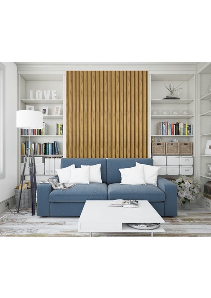 Pvc Lambiri Duvar Kaplama Paneli Ceviz Rengi modelleri