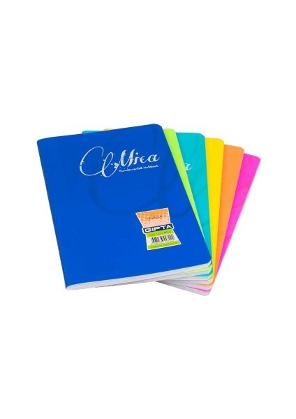 Tel Dikiş Pp.kapak Mica Defter A5 60/4 "1 Adet"