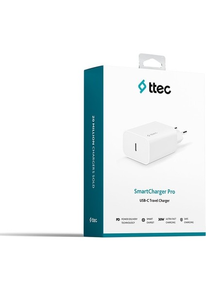 Orijinal Smartcharger Pd 30W Usb-C Seyahat Hızlı Şarj Aleti