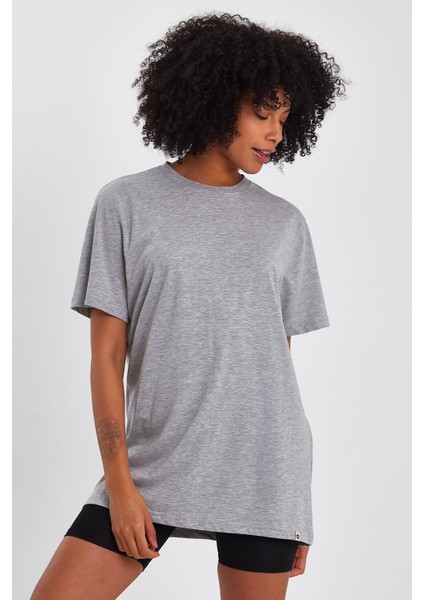 Bisiklet Yaka Comfort Kalıplı T-Shirt (E22-71902)