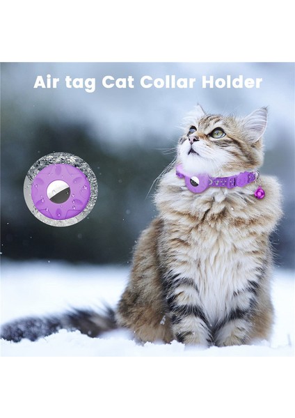 Airtag Silikon Kasası Için Yansıtıcı Evcil Hayvan Yakalı Gps Izleyici Koruyucu Kapak (Yurt Dışından) fiyatları