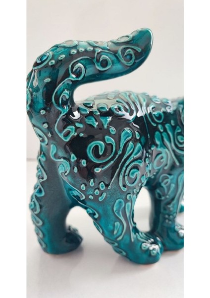 Çini Kabartma Desenli Dekoratif Kedi fiyatları