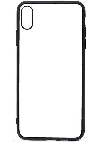 Apple iPhone Xs Max 6.5 Kenar Kısımları Renkli Silikon Kılıf Endi Kapak