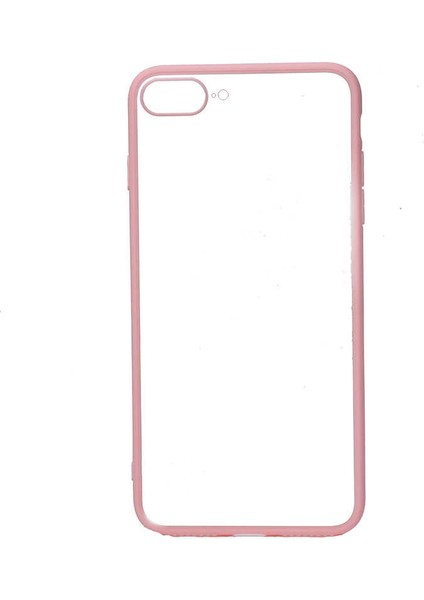 Apple iPhone 7 Plus Kenar Kısımları Renkli Silikon Kılıf Endi Kapak