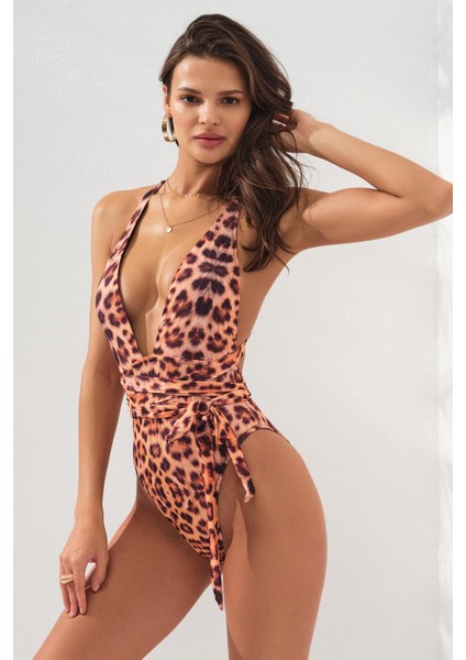 Belden Bağlamalı Derin Dekolteli Mayokini Catwoman 231601 fırsatları