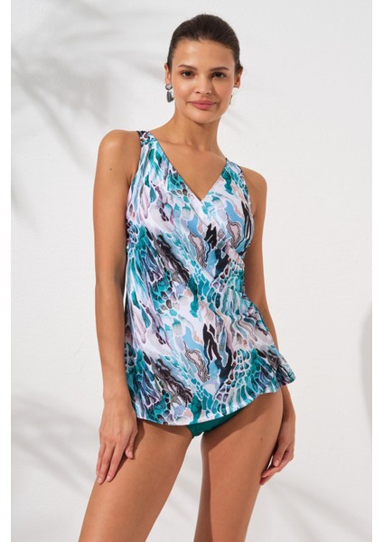 Mara Kruvaze Formlu Tankini Coral 231501-D