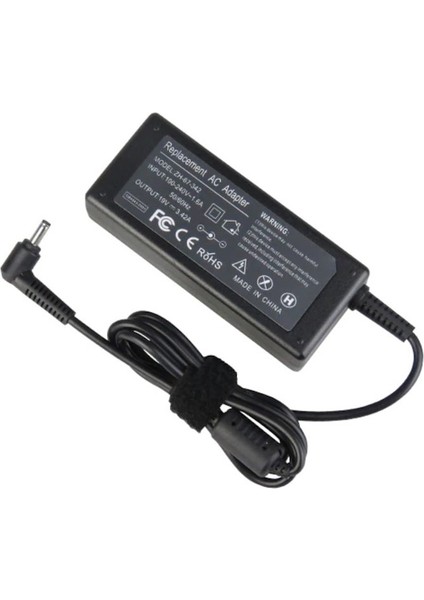 Casper Nirvana C400 Uyumlu Muadil Şarz Aleti 19V 2.1A - 2.37A Uyumlu 3.42A Laptop Notebook Adaptör Şarj Cihazı - 2 Yıl Ithalatçı Firma Garantili 65W (45W Uyumlu )